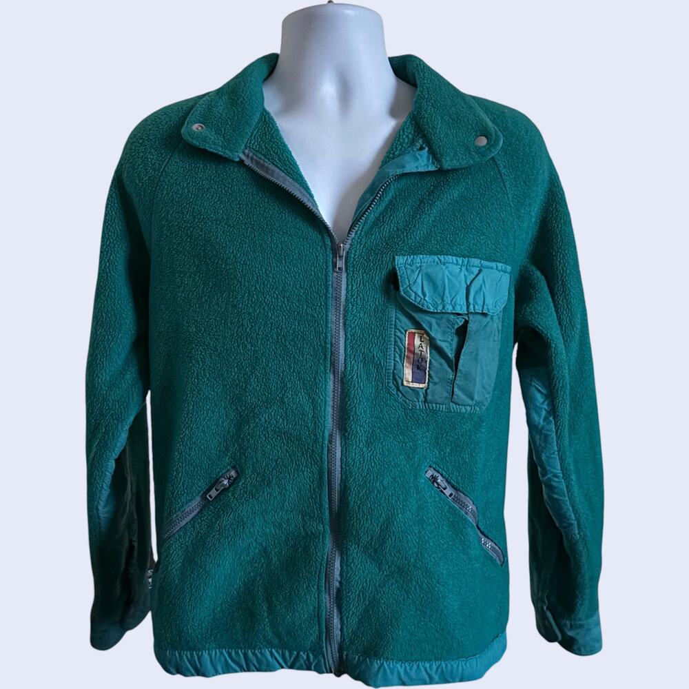 LATOK M Retro Fleece Jacket Green Regular